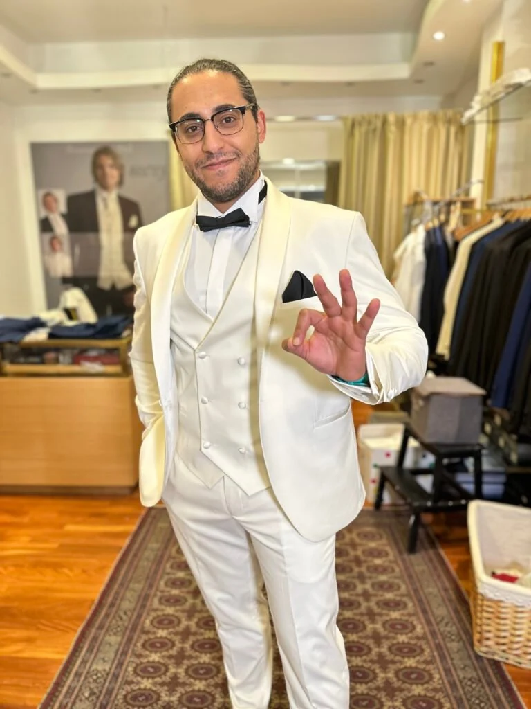 Kundenfoto aus unserer Hochzeitsmode 10